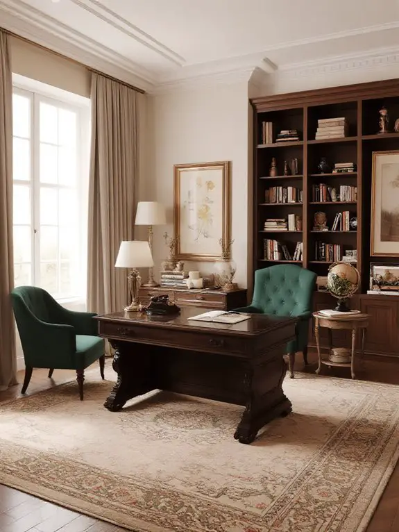 timeless vintage office blend