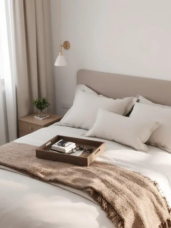 tray enhances organized style