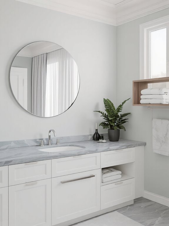 veined blue marble elegance