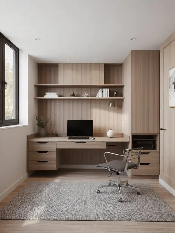 vertical concealed storage systems