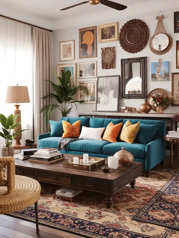vibrant layered cultural comfort