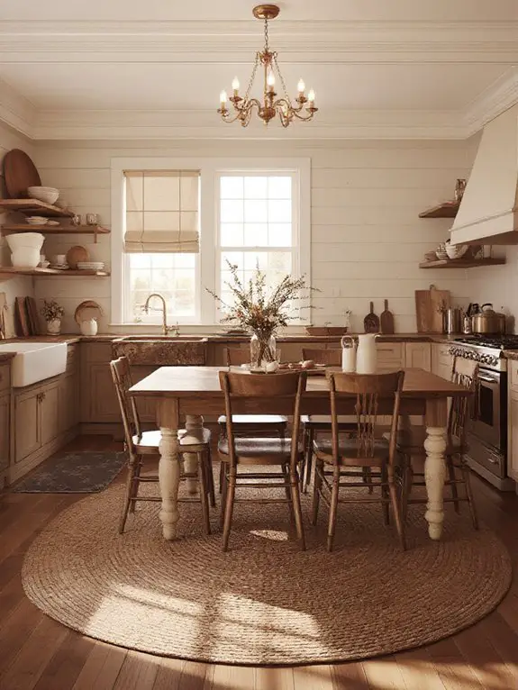 vintage warm rustic lighting
