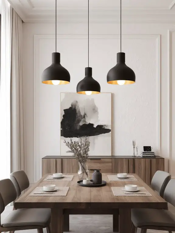 warm adjustable dining ambiance