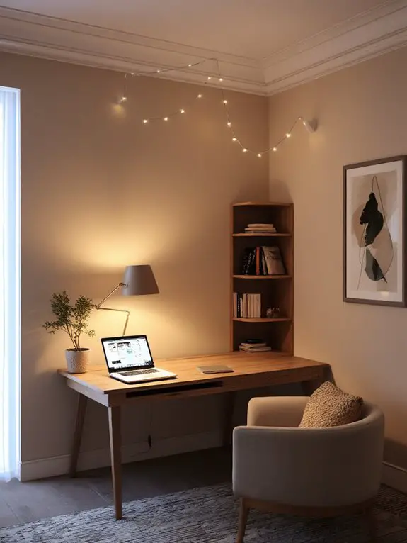 warm adjustable layered lighting
