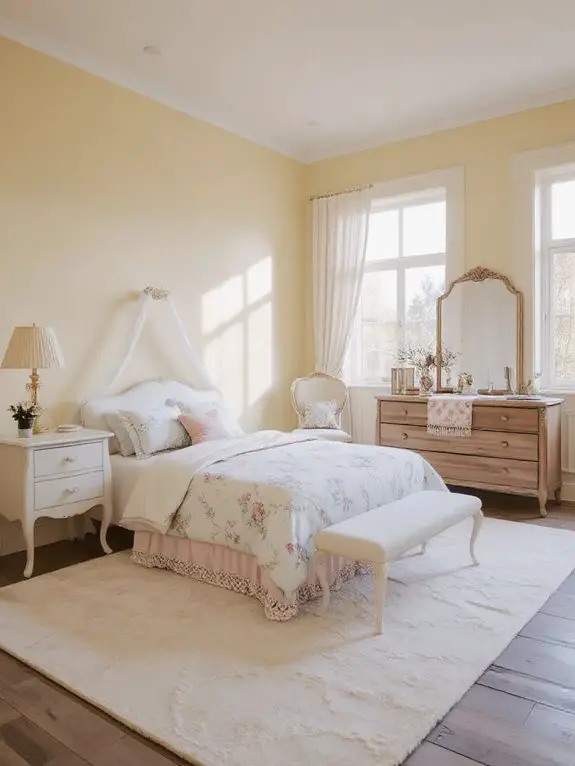 warm cheerful pastel elegance