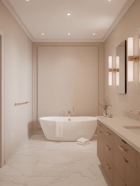 warm elegant neutral balance