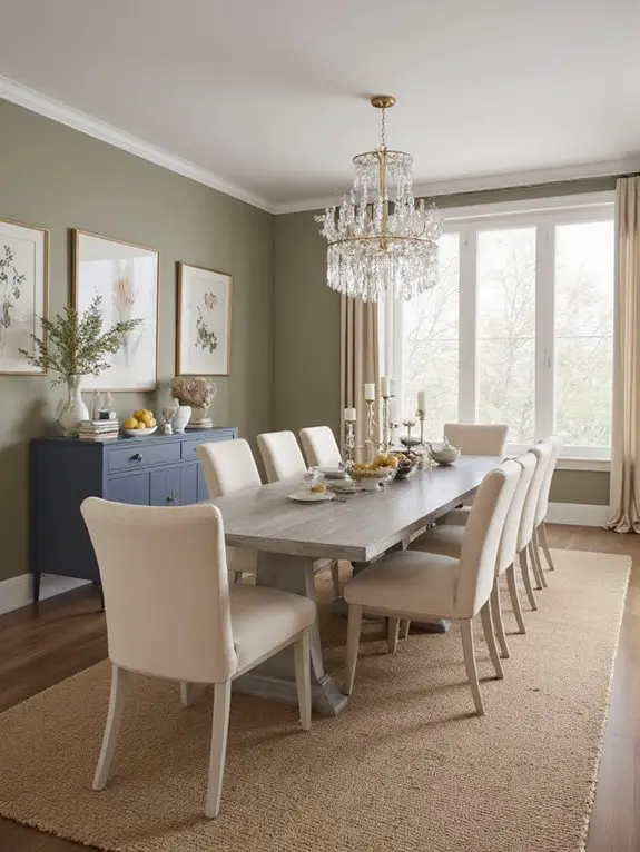 warm inviting dining spaces