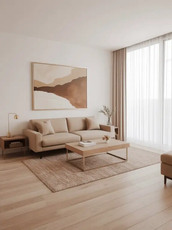warm modern natural simplicity