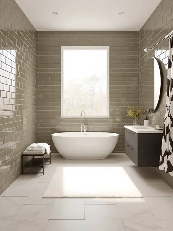 warm timeless tile design