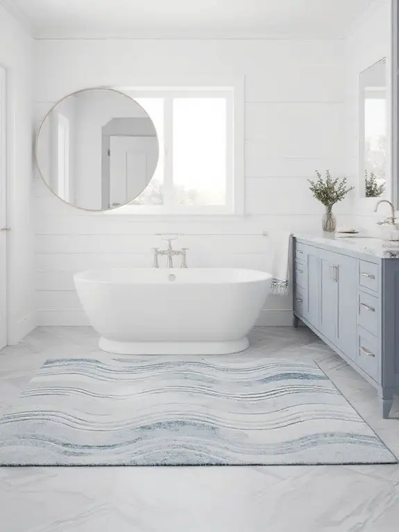 wave patterned coastal comfort